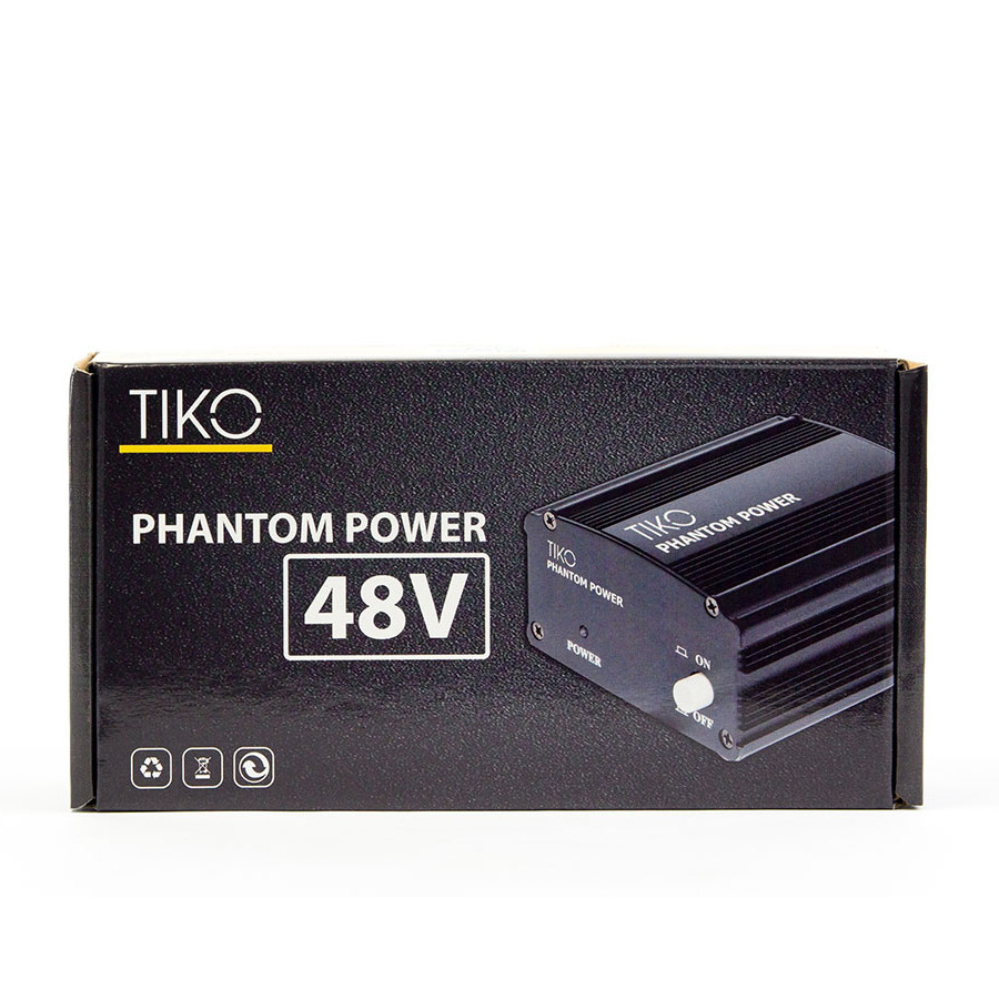 Nguồn TIKO Phantom 48V cho Micro - Hàng chính hãng