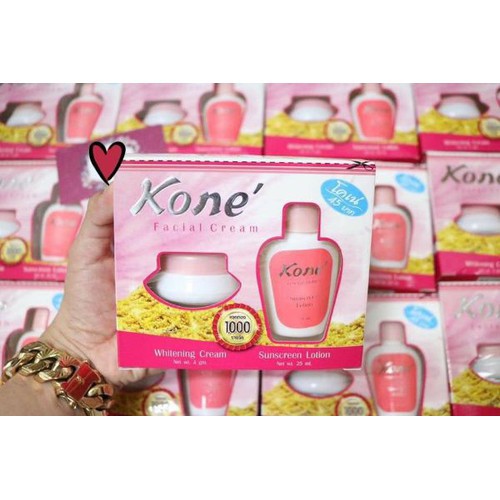 combo 6 Kem Facial Crea Kone Trắng Da Thái Lan 50g ( không có tem phụ )