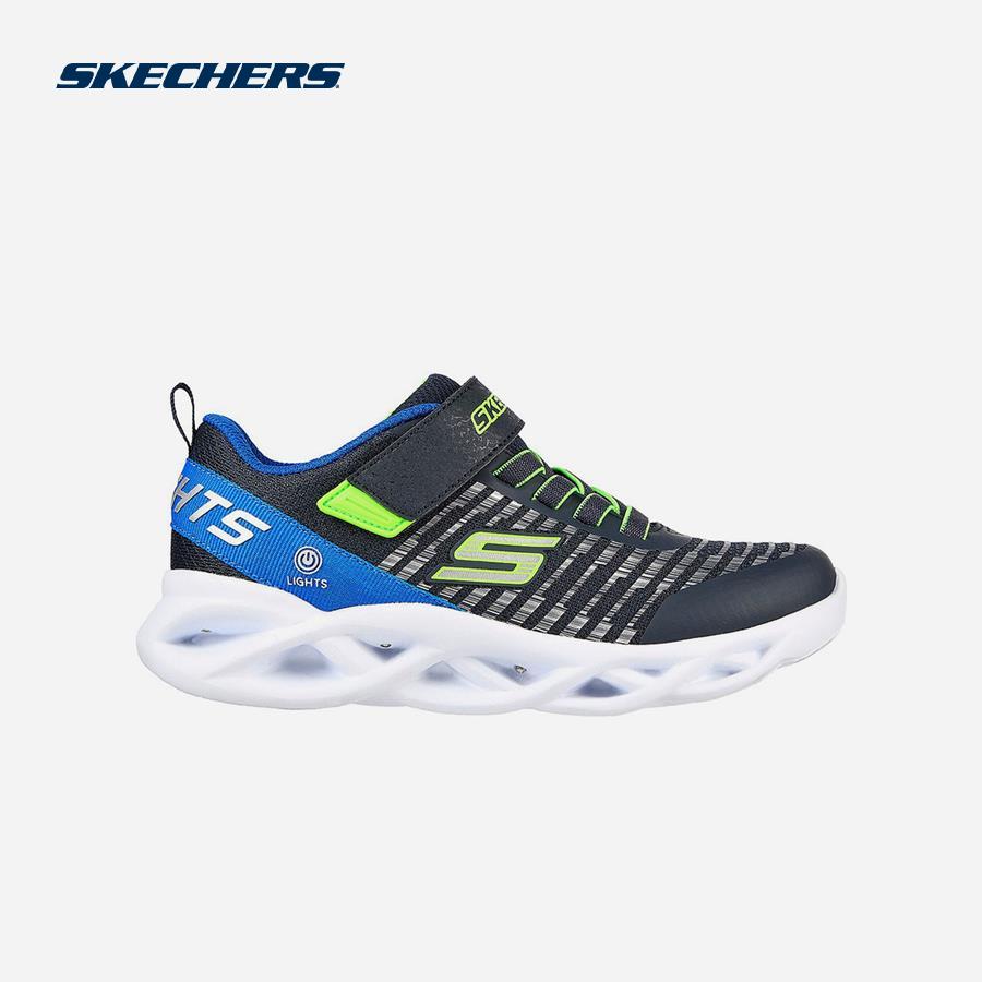 Giày sneaker bé trai Skechers Twisty Brights - 401650L-NVBL