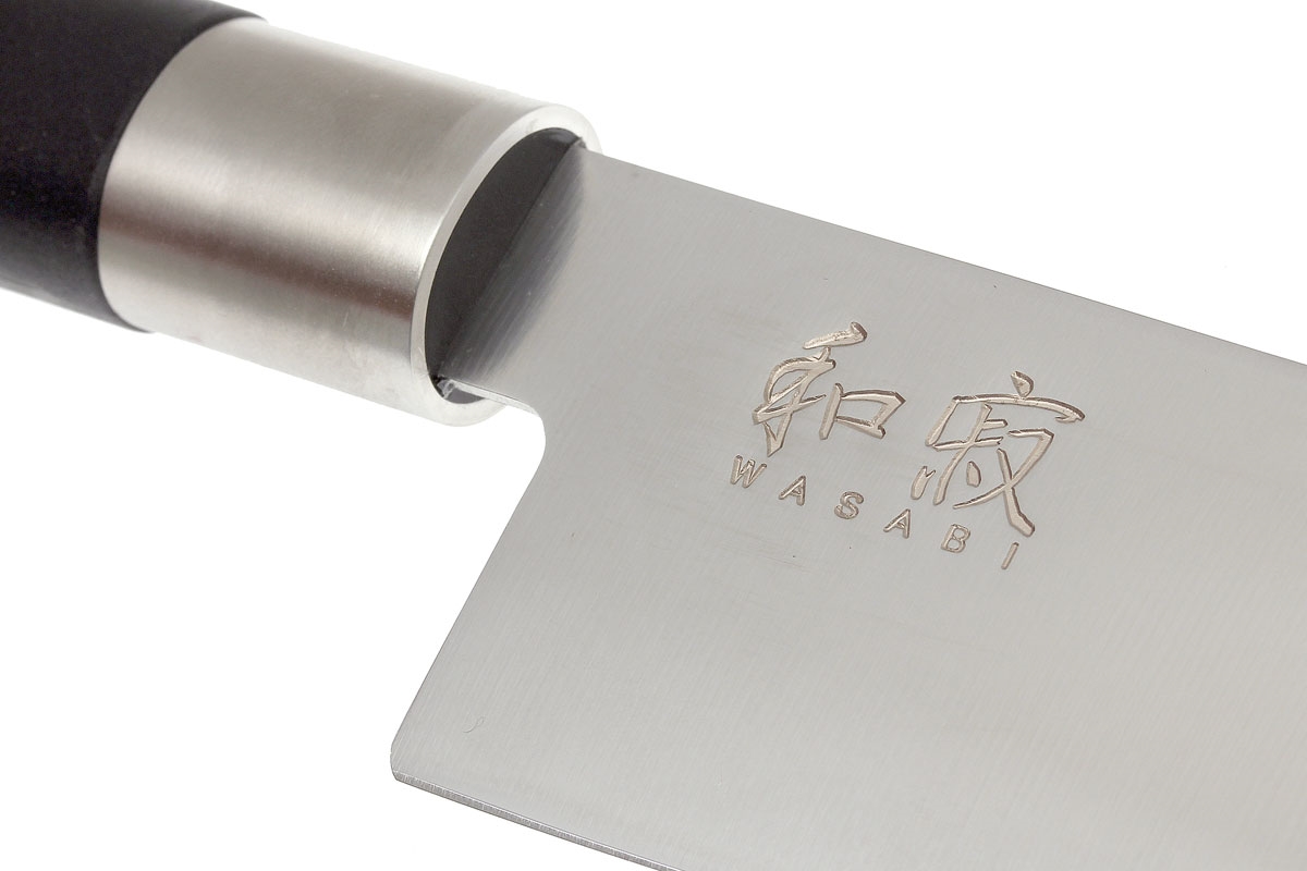 Dao Santoku KAI Wasabi Black - 16.5cm - Hàng chính hãng