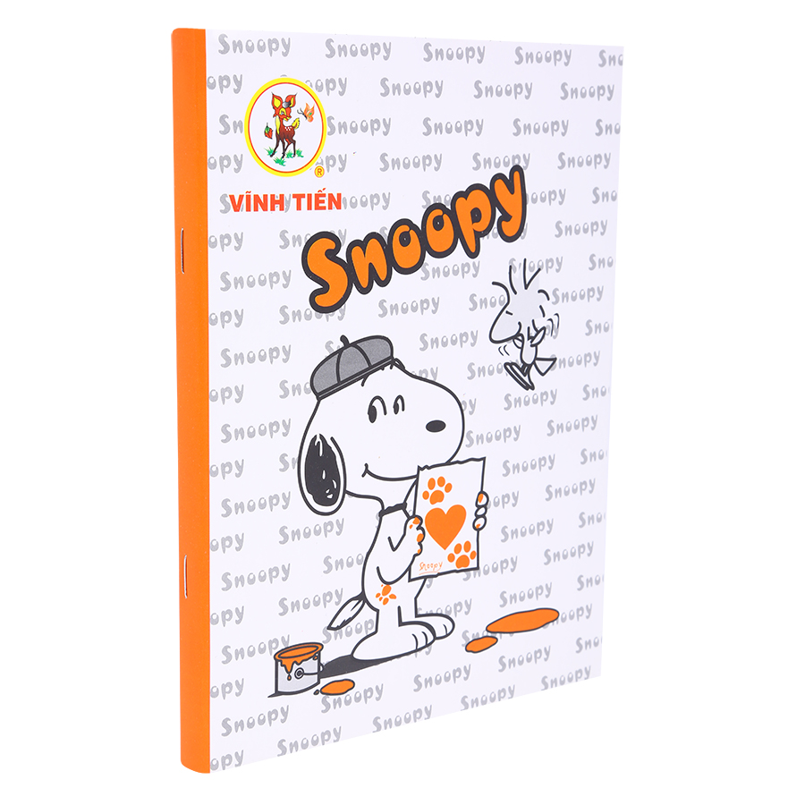 Lốc 5 Quyển Tập Vibook &quot;Snoopy&quot; (200 Trang) - Mẫu Ngẫu Nhiên