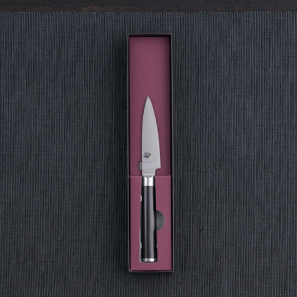 Dao bếp Nhật cao cấp Shun Classic Paring thép Damascus 69 lớp - Dao gọt tỉa hoa quả DM0700 - Dao bếp Nhật chính hãng