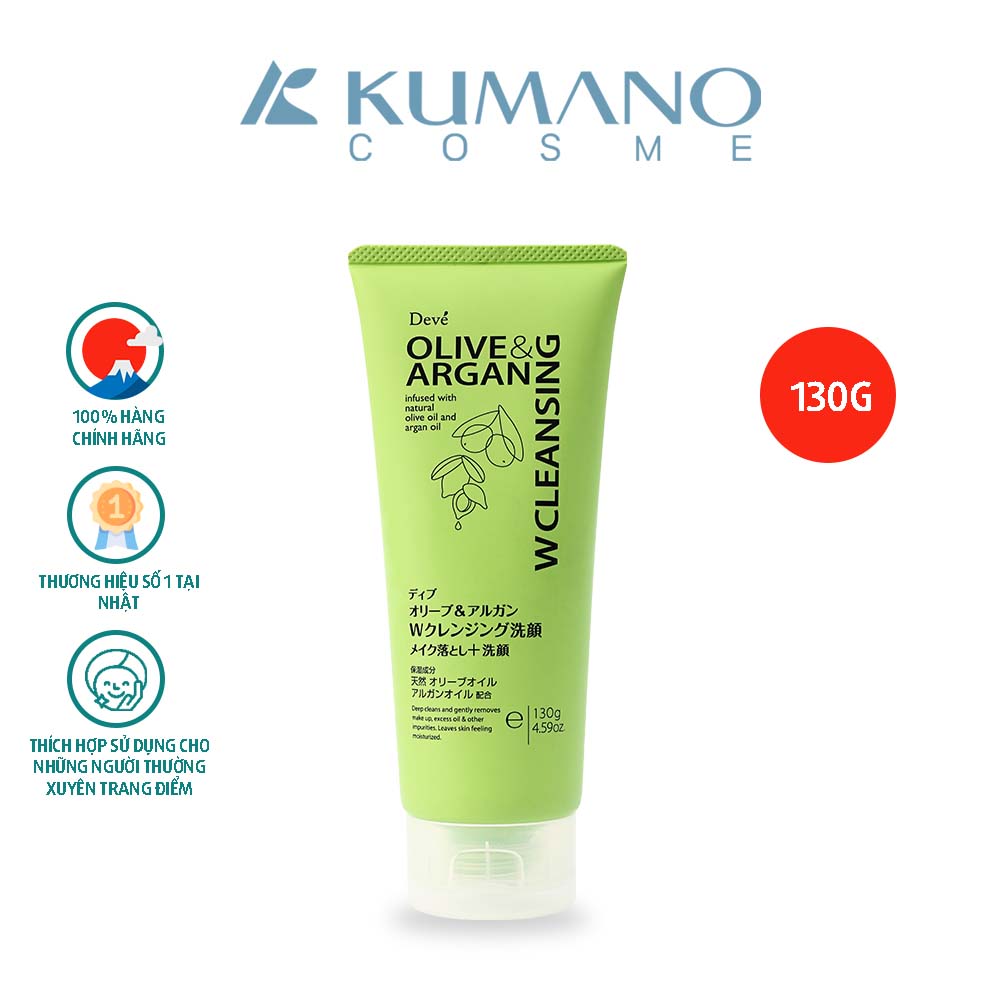Sữa Rửa Mặt Deve Skin Care Face Wash Nhật Bản 130g