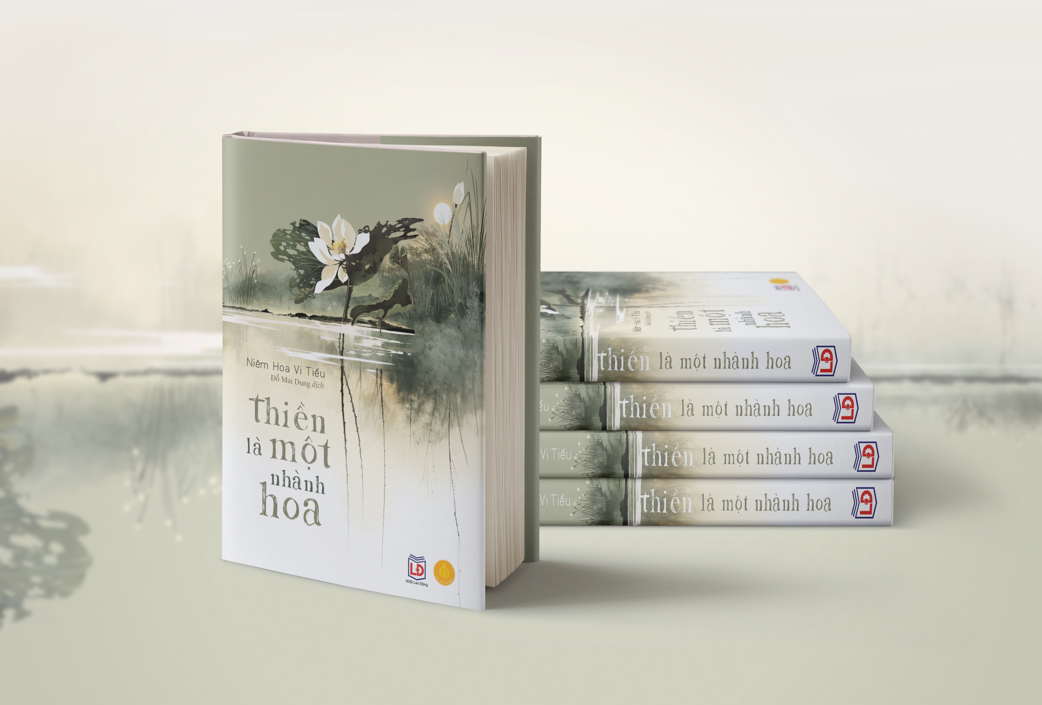 Bộ Sách : Một Tách Trà Thiền - Á Châu Books, Bìa Mềm, In Màu