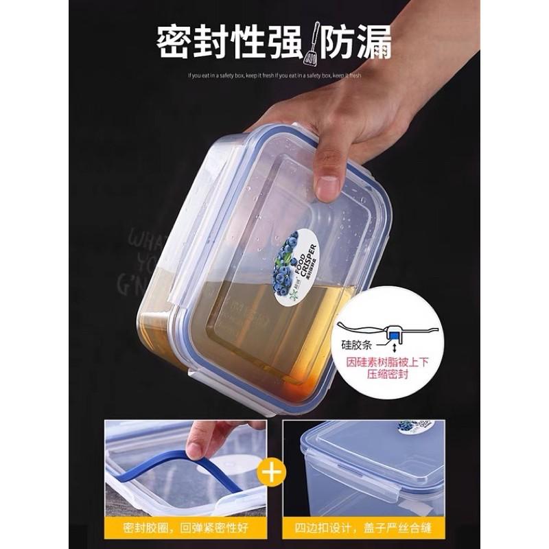 Bộ 3 hộp thực phẩm cao cấp 8802 nhập khẩu đài loan_ 2100ml,1100ml,500ml