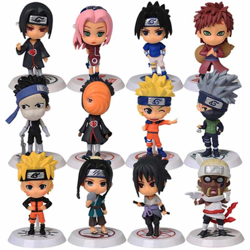 Mô Hình - Bộ 11 Mô Hình Nhân Vật Naruto