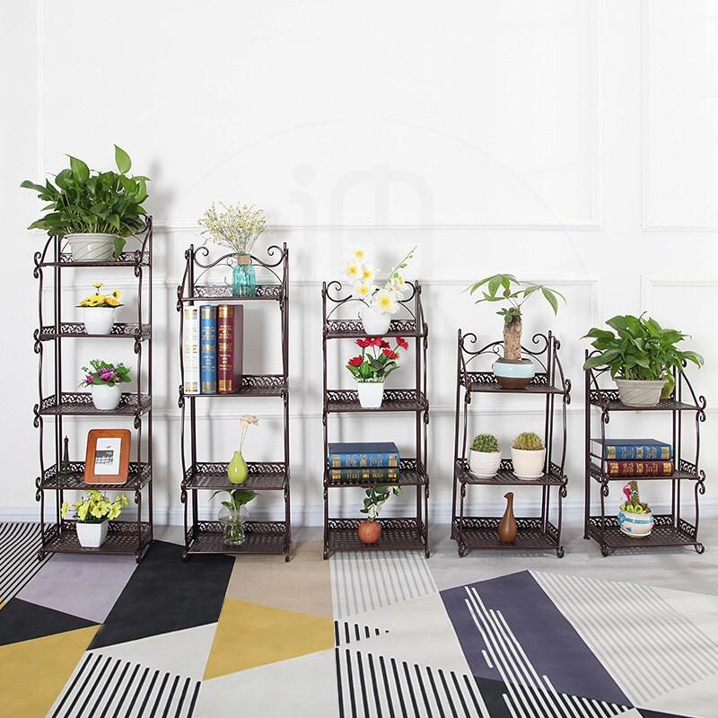 Kệ gấp gọn bằng sắt 4 tầng