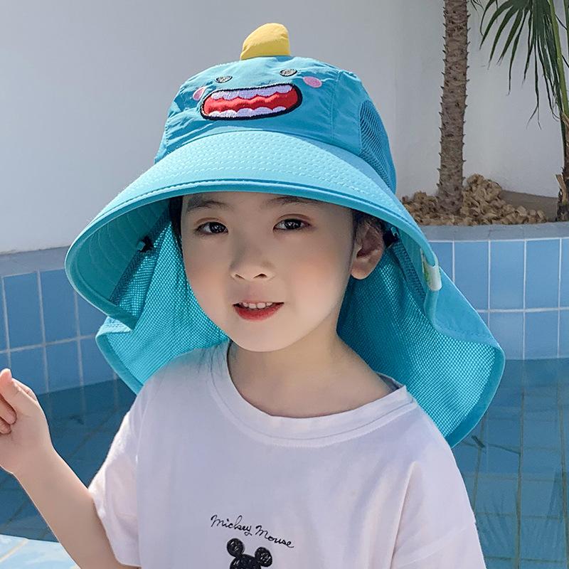 Thời Trang Bé Gái Hat Điều Chỉnh Mặt Trời Mùa Hè Nón Cho Bé Trai Du Lịch Bãi Biển Gái Nón Lưỡi Trai Trẻ Em Phụ Kiện Trẻ Em Nón
