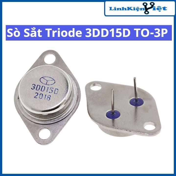 Sò sắt Triode 3DD15D TO-3P biến tần công suất cao