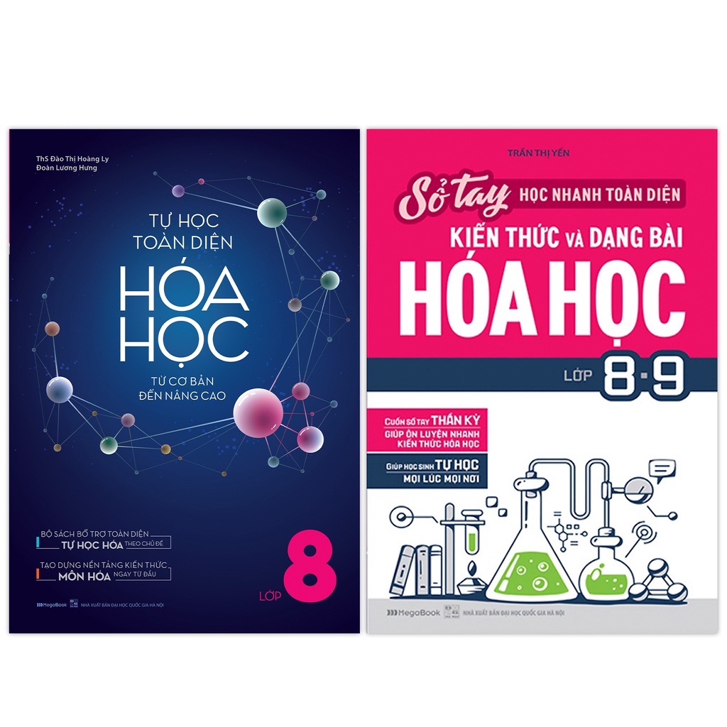 Combo Bộ Đôi Chinh Phục Toàn Diện Hóa Học Lớp 8