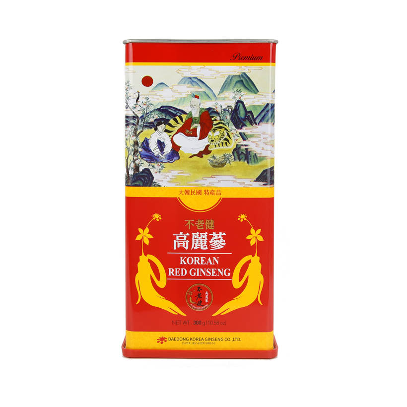 Hồng sâm khô nguyên củ Daedong Korea 6 năm tuổi - Korean Red Ginseng 6 Years Premium (300 Grams 11-20 củ sâm)