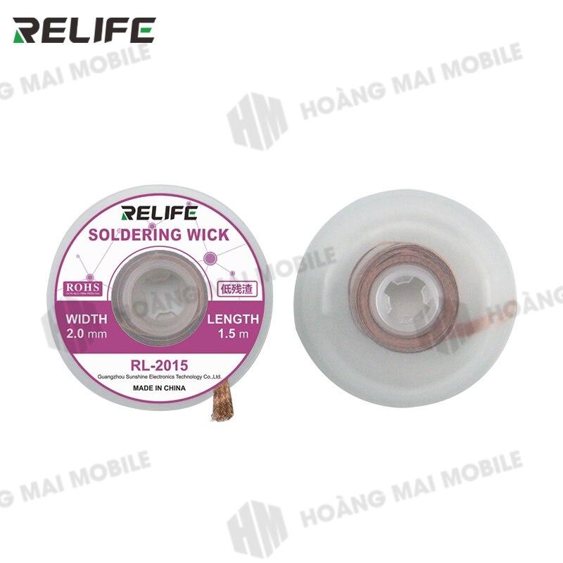 Dây đồng hút thiếc RELIFE RL-2015 (cỡ 2mmx150mm)