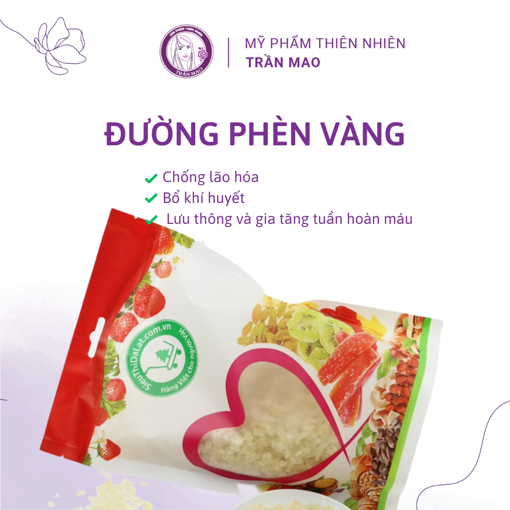 Đường Phèn Vàng mật Mía Nghệ An