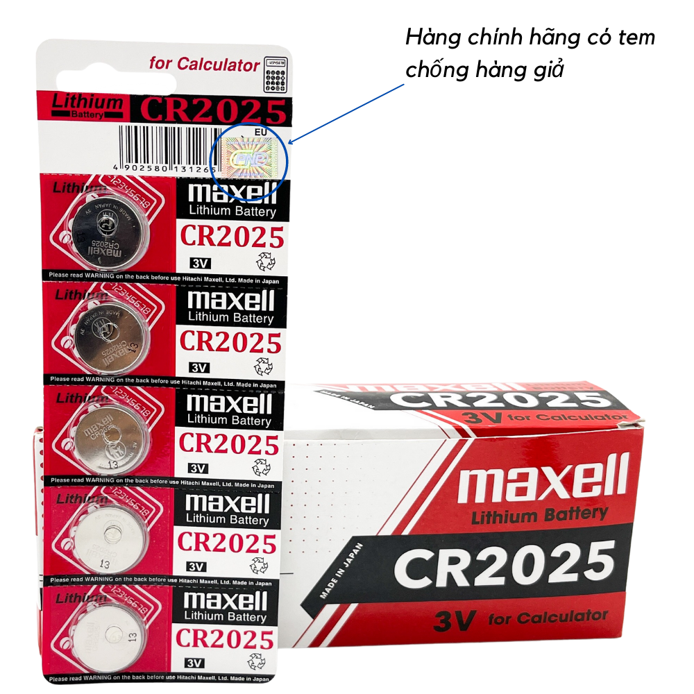Pin Maxell CR2025 3V