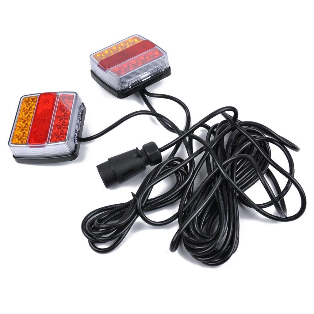 12V WATERPROOF SUBMERSIBLE LED TRAILER LIGHTS STOP/INDICATOR/TAIL LIGHT KITS