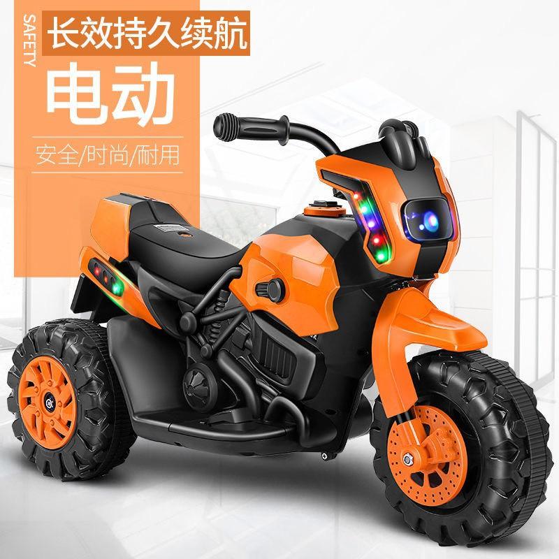 Xe máy điện 3 bánh A9999 moto đạp ga cho bé tự lái (Đỏ-Cam-Trắng-Vàng-Xanh