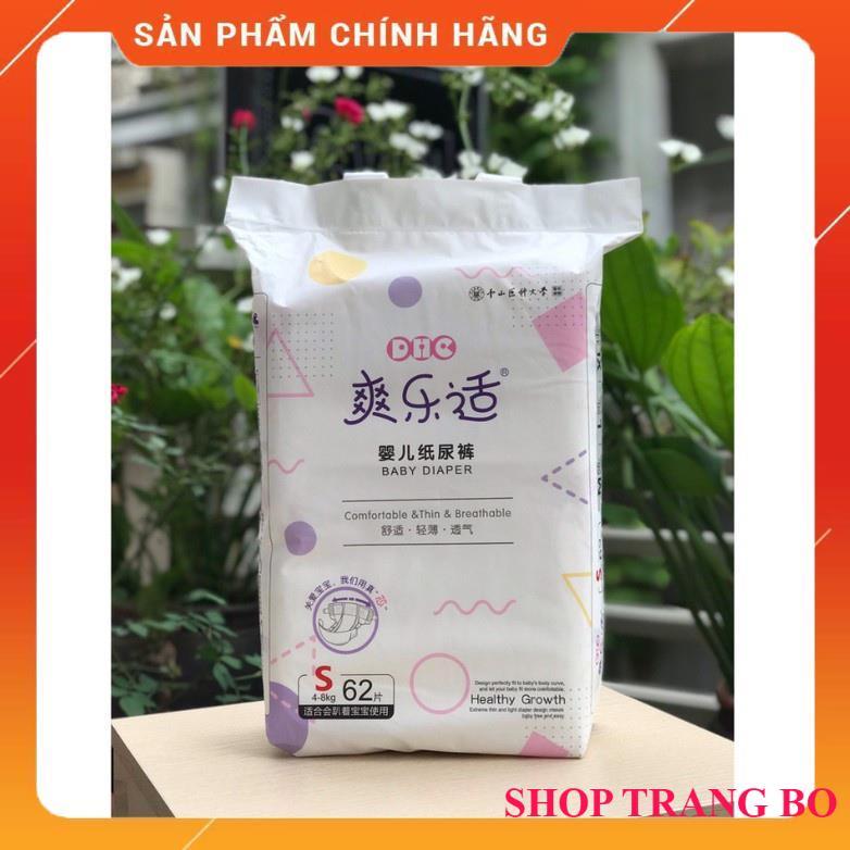 Combo 4 bịch Tã/bỉm Dán/Quần DHC Nội Địa Trung siêu mỏng, an toàn cho bé, size từ S62 – XXXL36