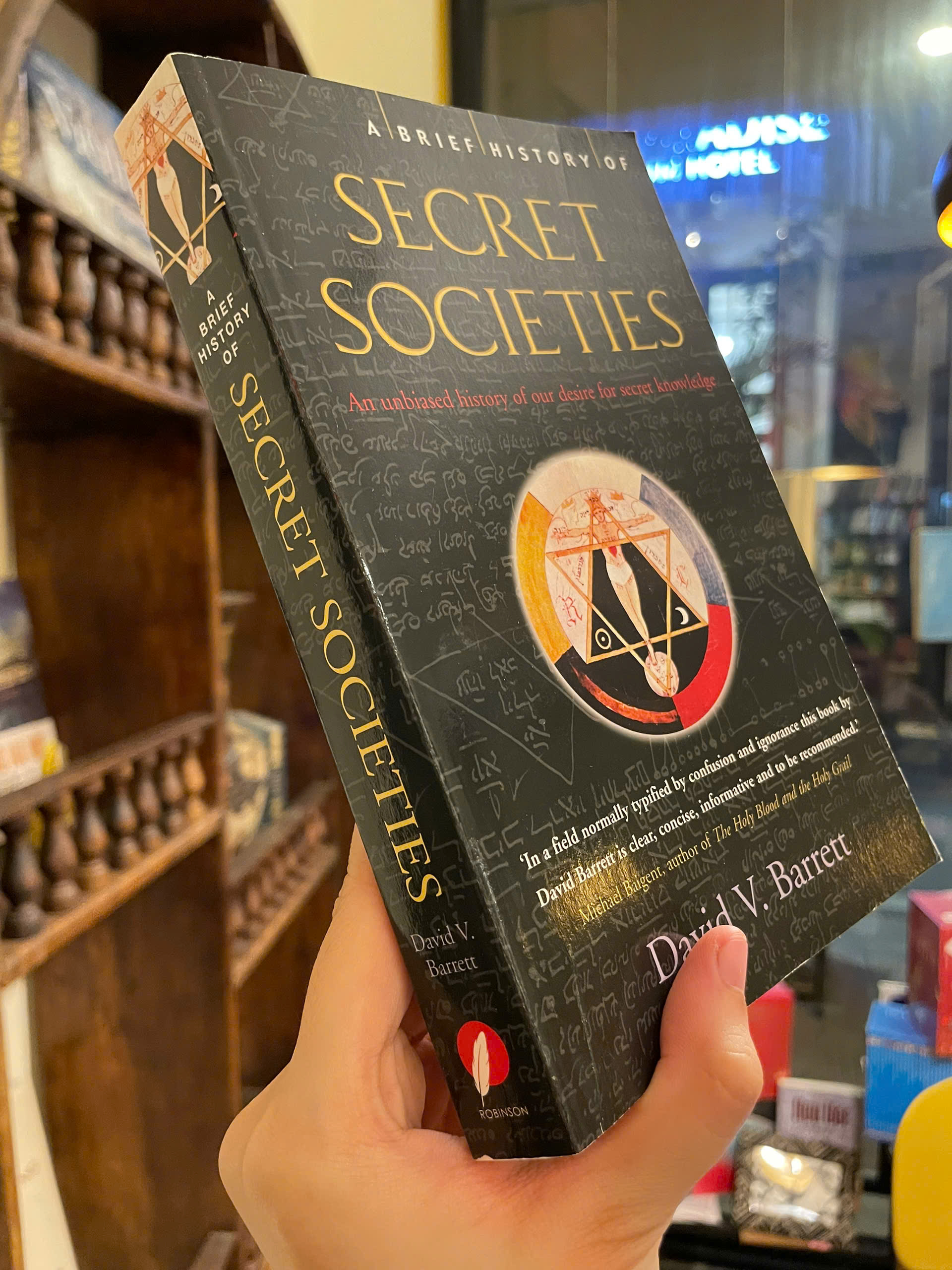 Sách - A Brief History of Secret Societies by David V. Barrett | History Nonfiction / Ngoại văn