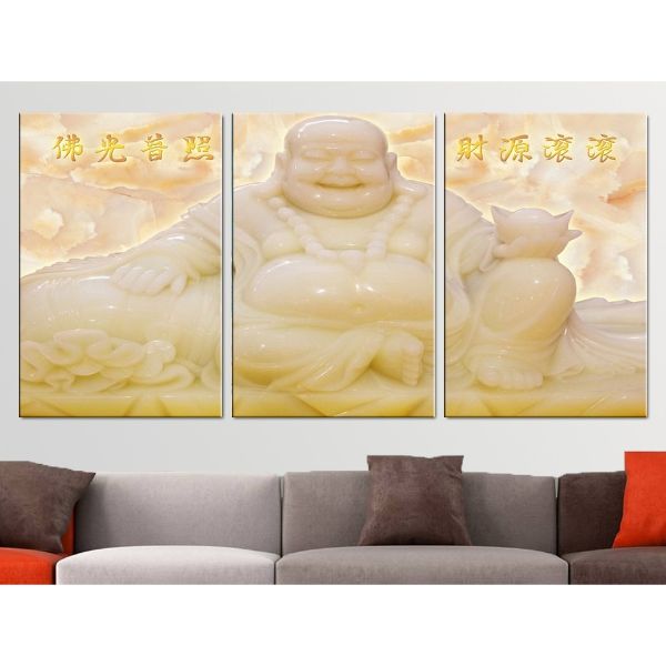 Tranh Treo Tường Hiện Đại Phòng Khách - Kim Tiền T3M-CS--68