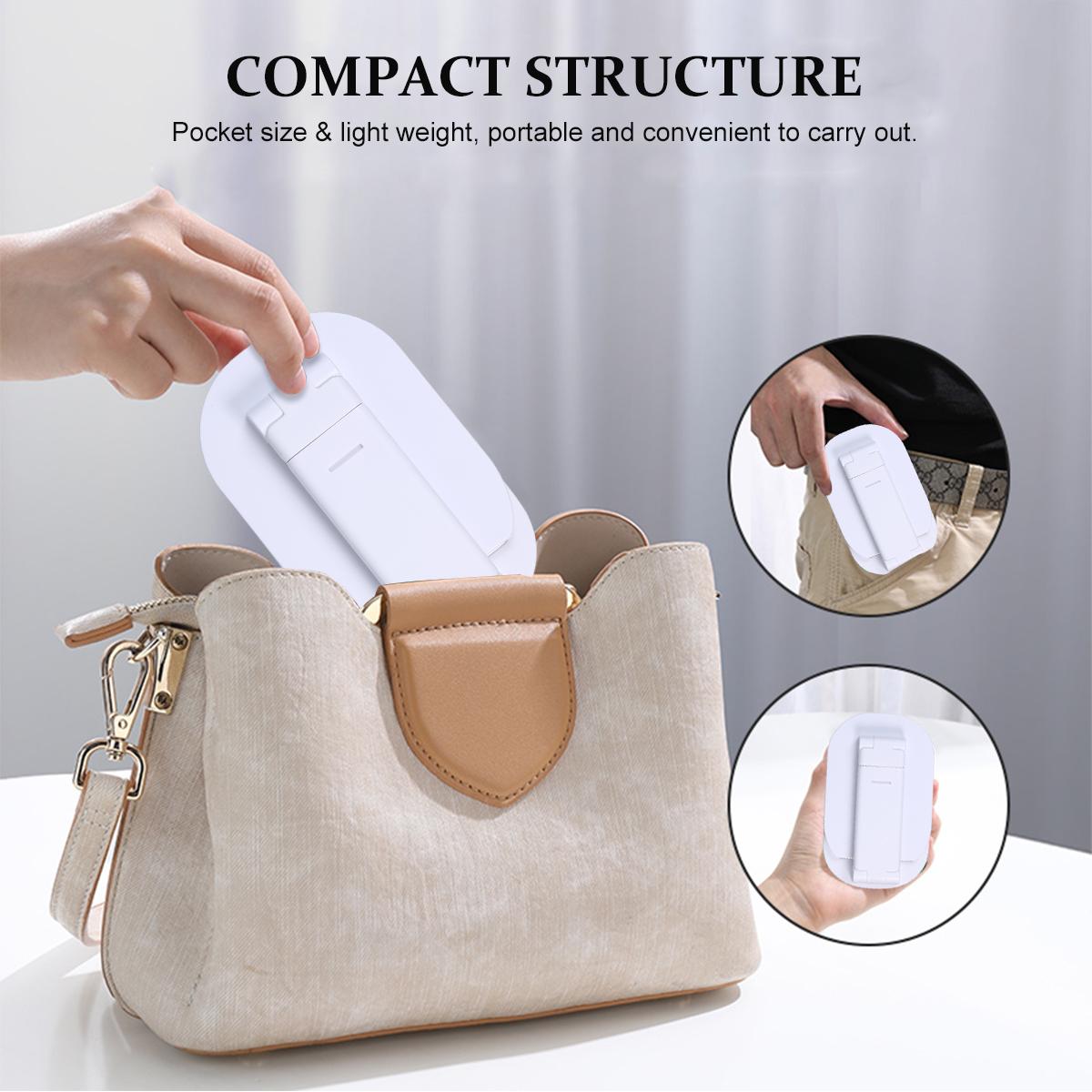 ABS Retractable Folding Stand Alluminium Alloy Desktop Folding Bracket Portable Phone Holder Angle Adjustable Height