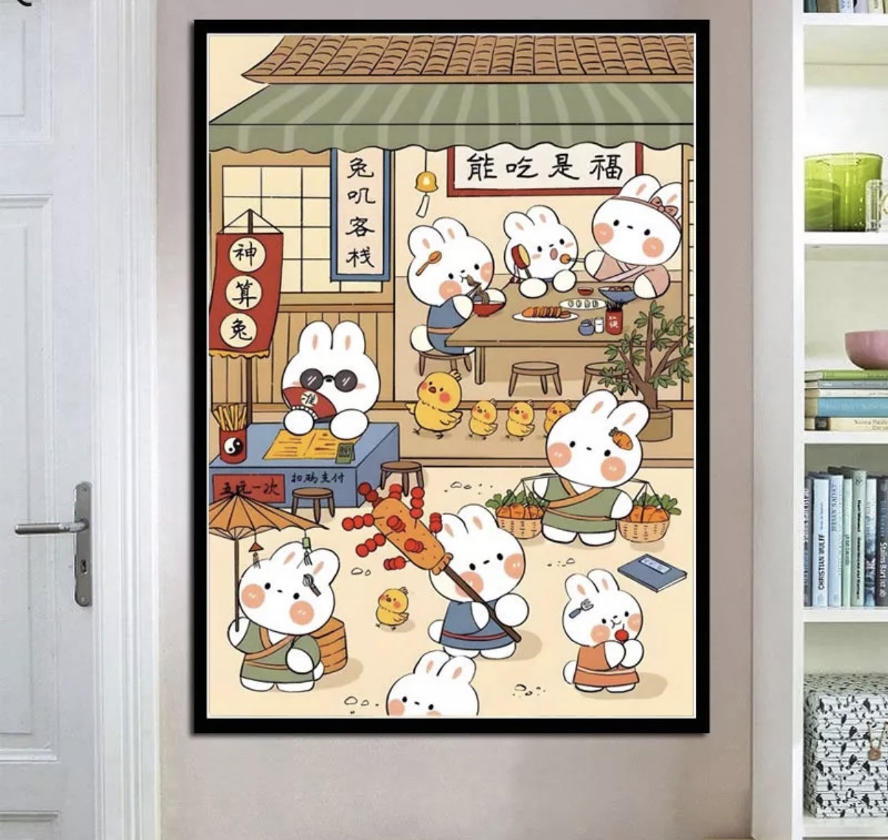 Tranh thêu kín Phật thích ca E285, kích thước 60 x 80 cm