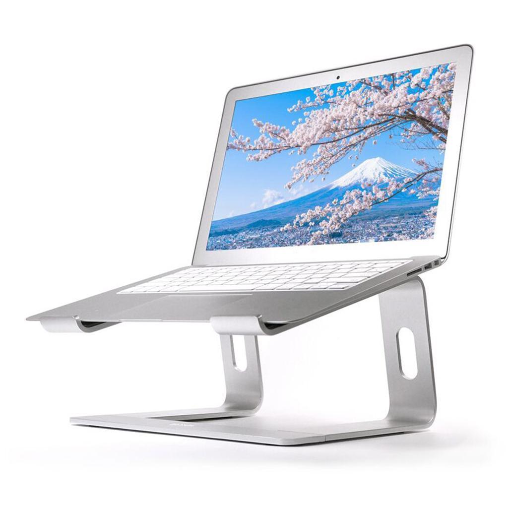 Aluminum Notebook Cooling Platform Desk Stand Holder for 10 to 17" Computers