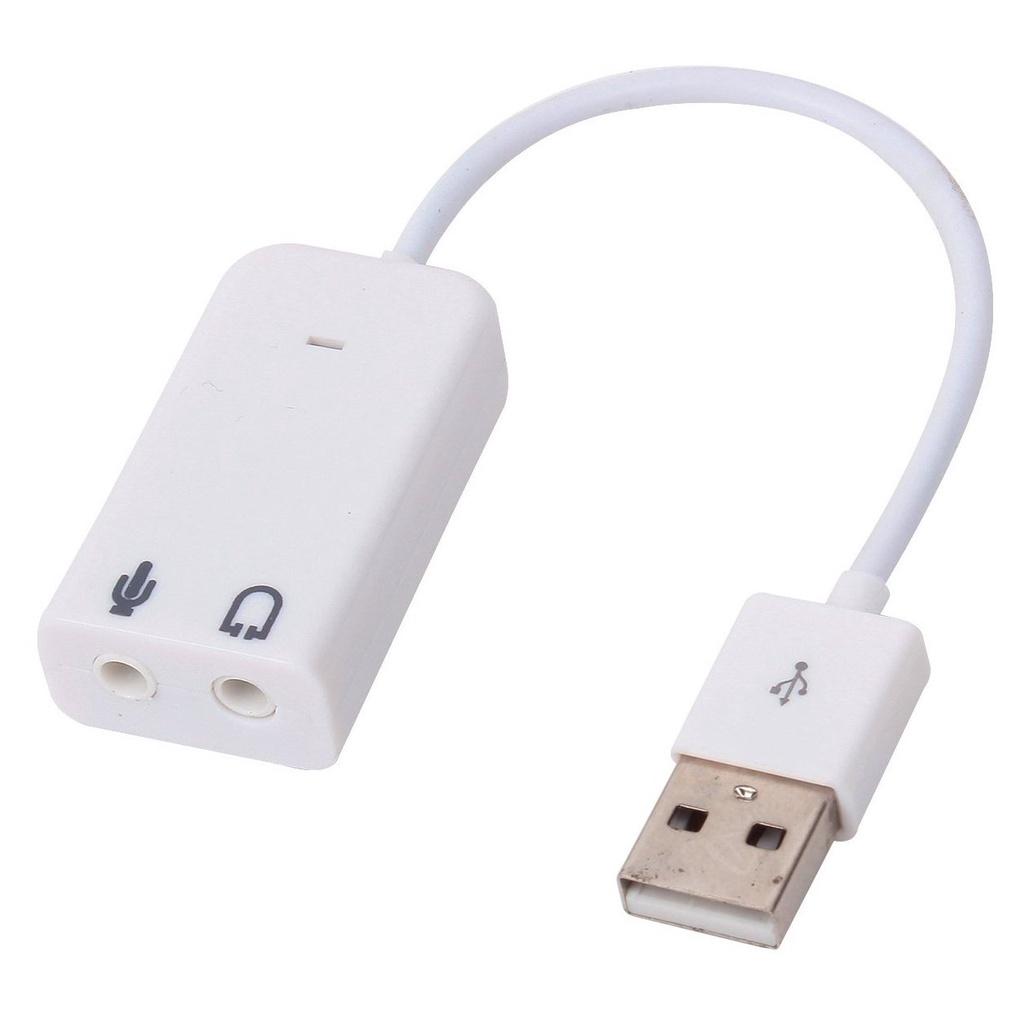 Card chuyển USB ra Sound - Cáp chuyển USB ra Âm thanh 7.1