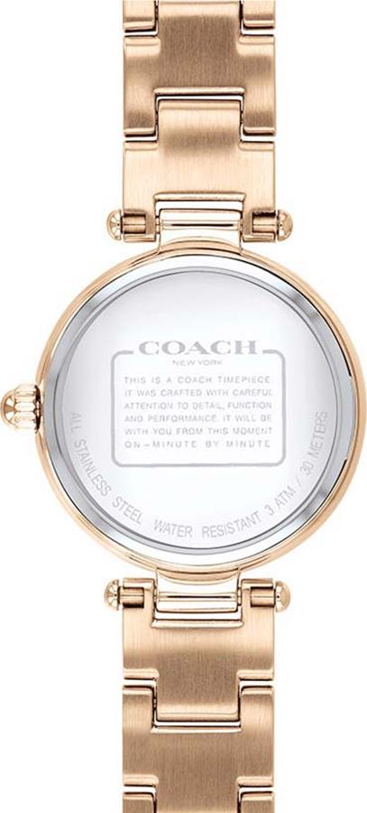 Đồng Hồ Nữ Đính Swarovski Dây PVD Coach 14503099 (26mm) - Vàng Hồng