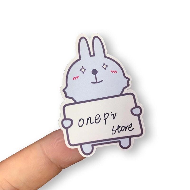 Sticker Thỏ dán ghi chú với 15 sắc thái cảm xúc đáng yêu