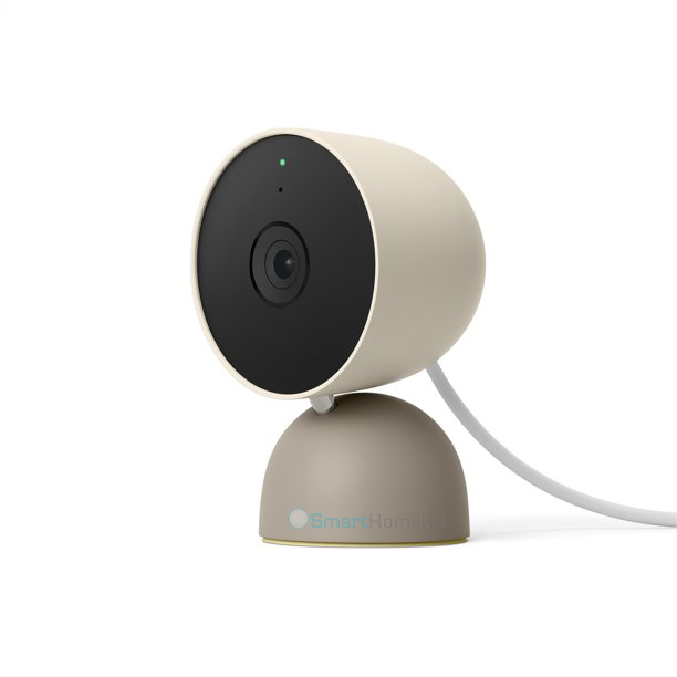 Google Nest Cam Indoor Wired Gen 2 Full HD 1080p HDR Đèn Hồng ngoại ban đêm - Hàng Nhập khẩu