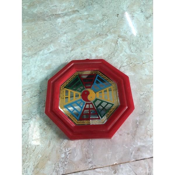 Gương bát quái nhựa âm dương và bát quái con cọp bát quái phong thuỷ