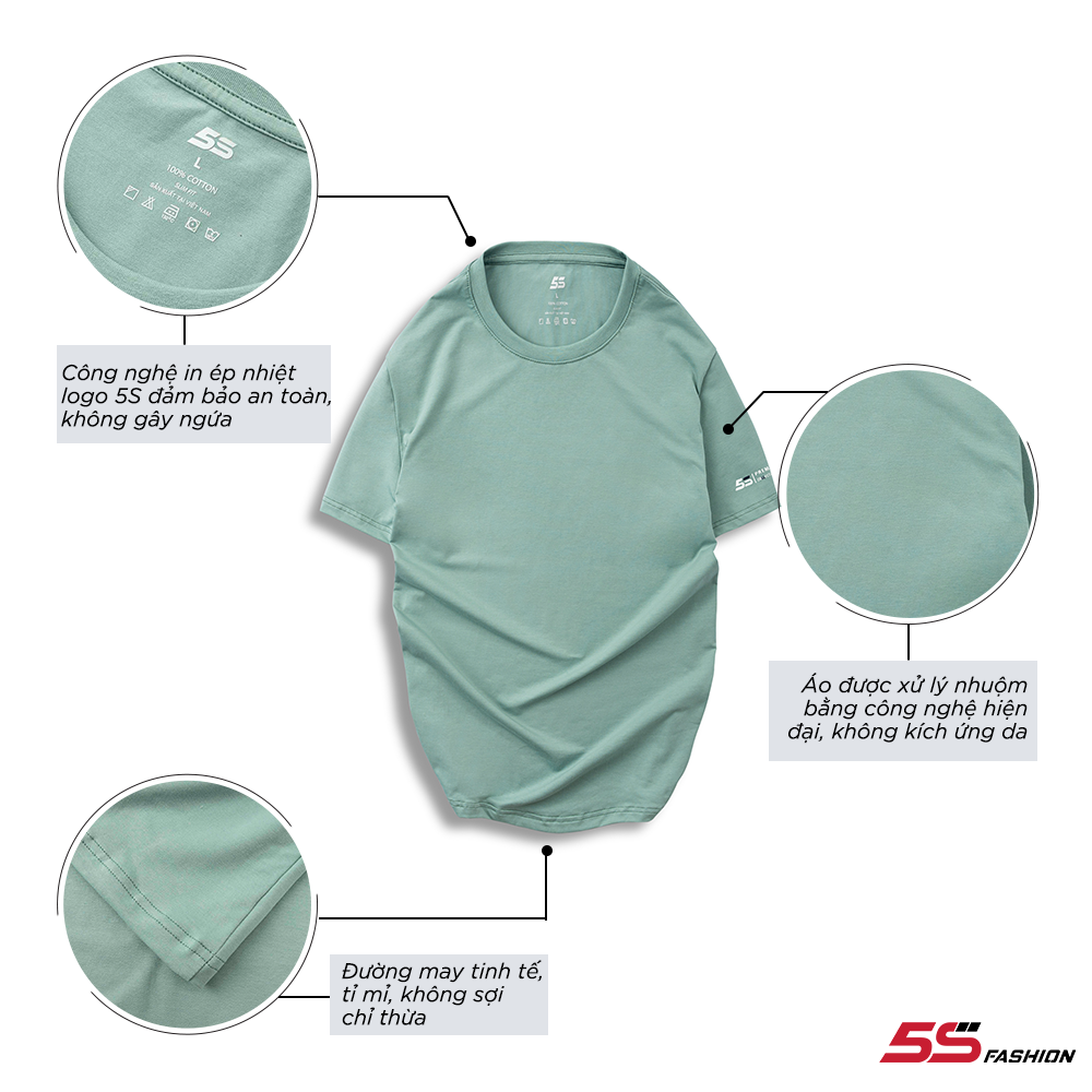Áo Thun Nam SIPEY Cotton 5S Cổ Tròn , In Chữ Ép Nhiệt, Co Giãn Thoải Mái, Mát, Dày Dặn, Phom Chuẩn ..