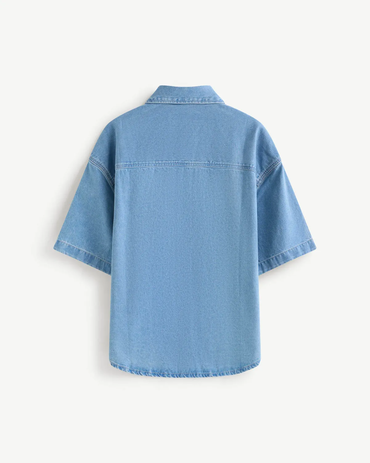 Áo Sơ Mi Denim Nam Tay Ngắn Form Relax - ROUTINE 10F25DSH001