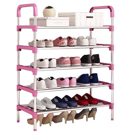 Kệ Giày Dép 5 Tầng Inox Cao Cấp K88 - Vận Chuyển Miễn Phí Toàn Quốc