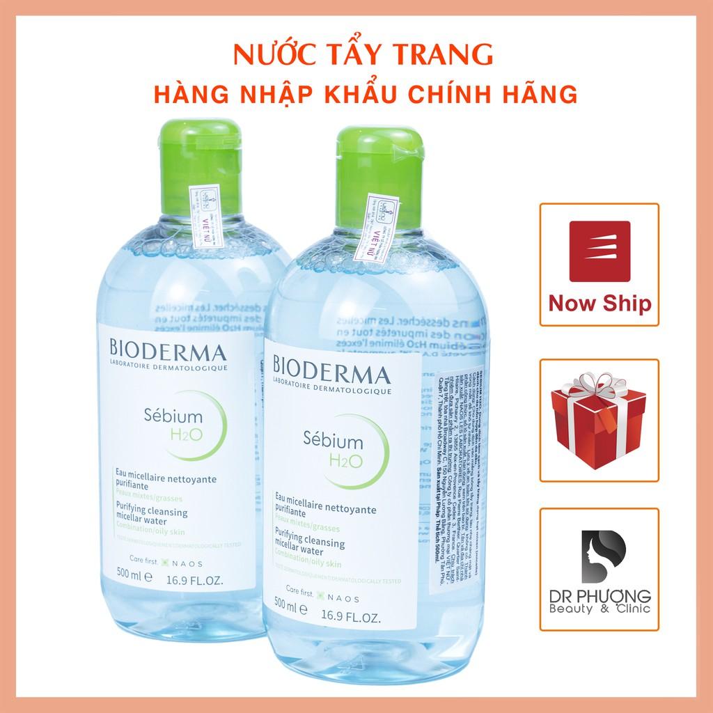 NƯỚC TẨY TRANG BIODERMA H2O SOLUTION 500ML
