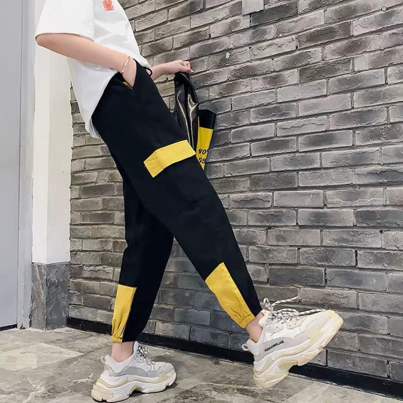 Quần jogger kaki túi hộp unisex WIND Túi Vàng quần jogger kaki ulzzang WIND