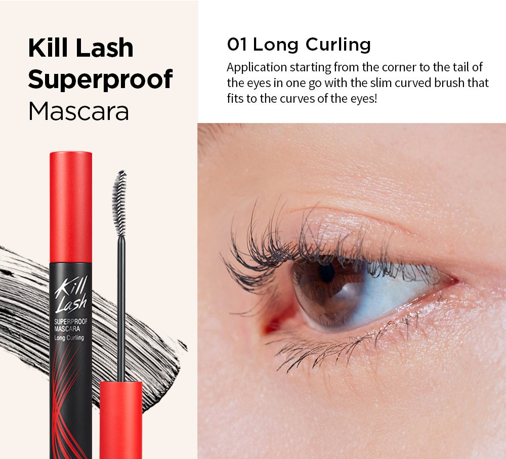 Mascara Clio Kill Lash Superproof Chải Mi 7g