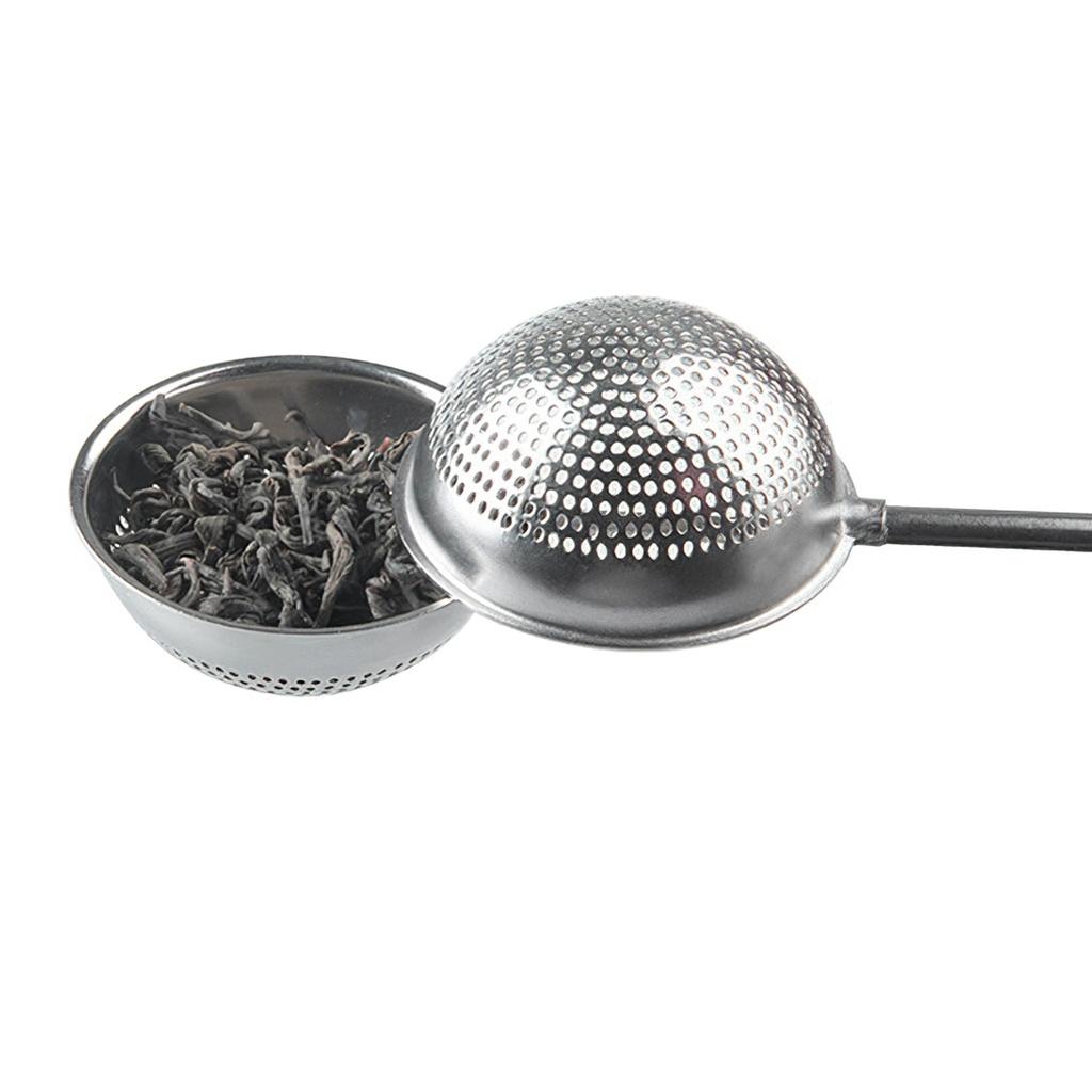 2pcs Stainless Steel Flour Sifter Multi-purpose Perforated Easy Operation Powered Sugar Shaker Lightweight Flour