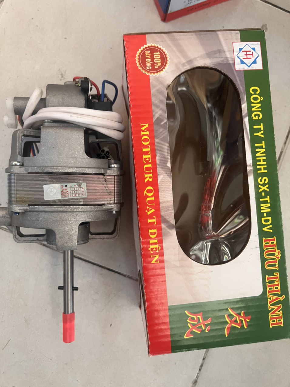 Đầu quạt hữu thành dùng cho quạt B4 / B5 cao cấp - Stato 100% đồng - quạt treo tường, quạt bàn, quạt đứng