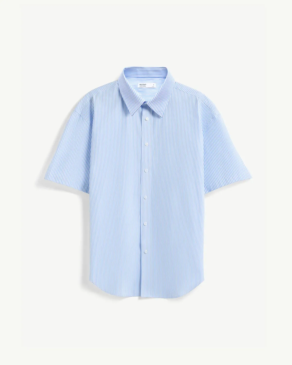 Áo sơ mi tay ngắn nam kẻ sọc.Loose - RT 10S25SHS017 | ROUTINE CÀ MAU