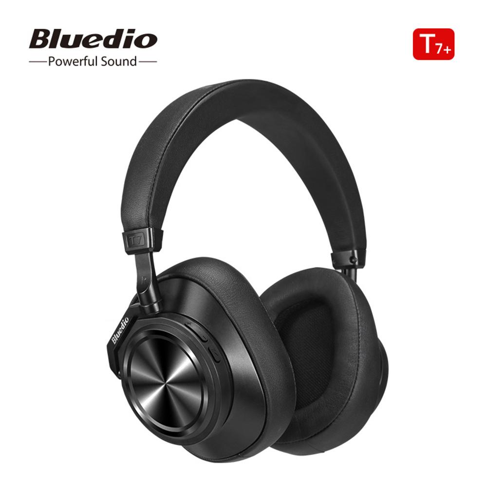 Tai nghe Bluetooth Bluedio T7 Plus ANC không dây chống ồn chủ động cho điện thoại Hỗ trợ thẻ nhớ Bước