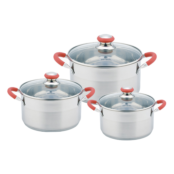 Bộ Nồi Inox Smartcook 3 chiếc cỡ 18,22,26cm SM3336