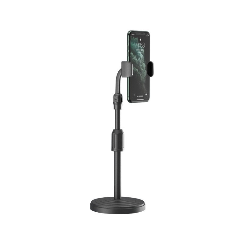 Giá đỡ điện thoại để bàn livestream, xem video ổn định, xoay 360 độ, quay phim, ghi hình tại nhà