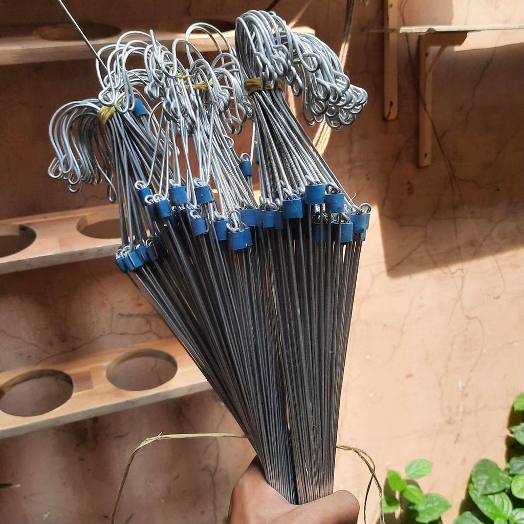 Combo 10 dây kẽm treo giỏ lan dài 80cm