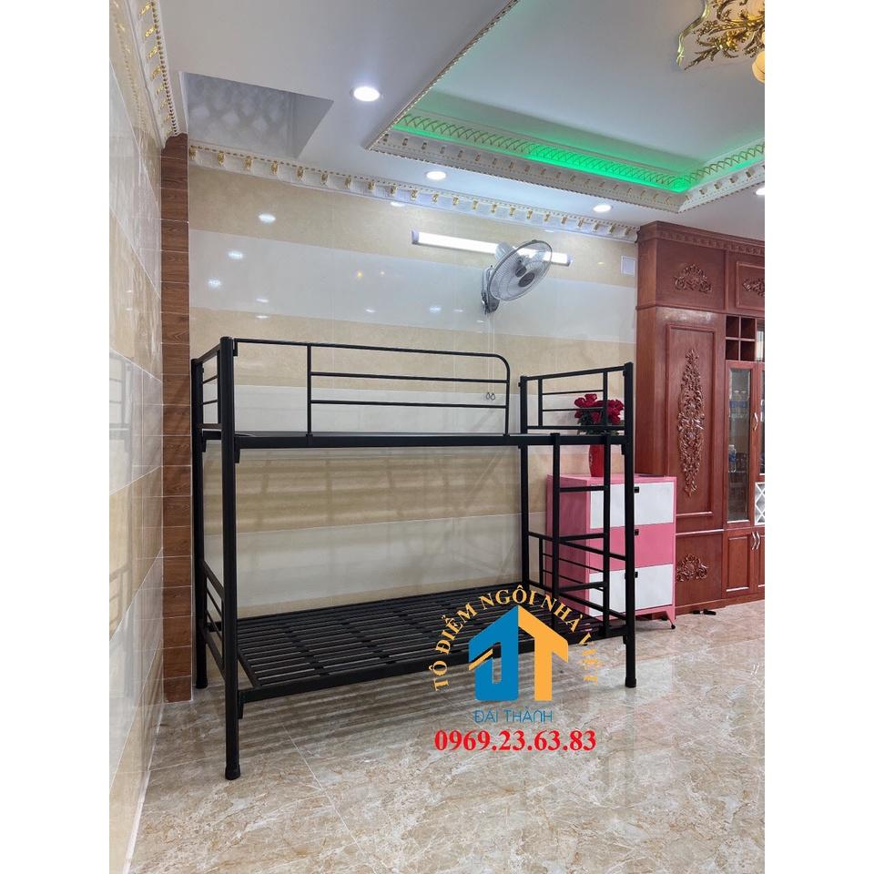 Giường sắt 2 tầng ngang 1m2 dài 2m – DT120
