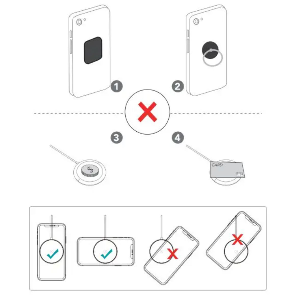 Đế sạc không dây Choetech T580 Mag-safe dùng cho I-phone và tai nghe (hàng chính hãng)
