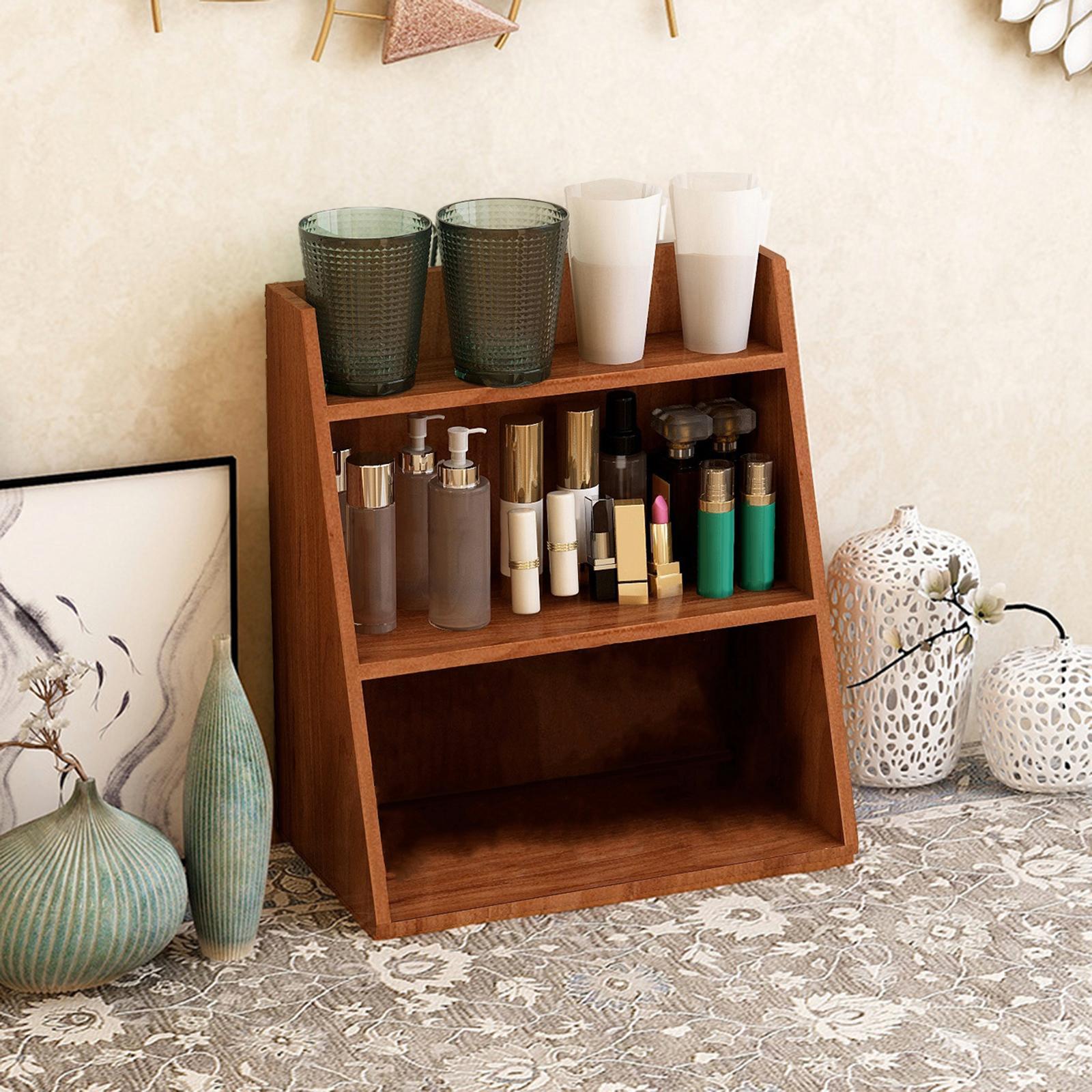 3 Display Shelf Table Display Stand Wall Mounted Desk Organizer