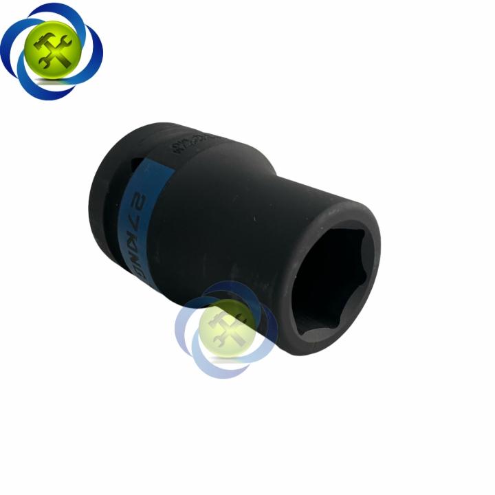 Tuýp 27mm 1 inch Kingtony 883527M loại dài 80mm có 6 cạnh màu đen