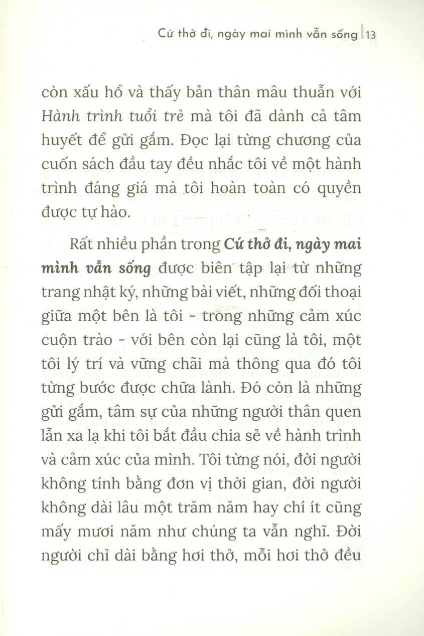Cứ Thở Đi, Ngày Mai Mình Vẫn Sống
