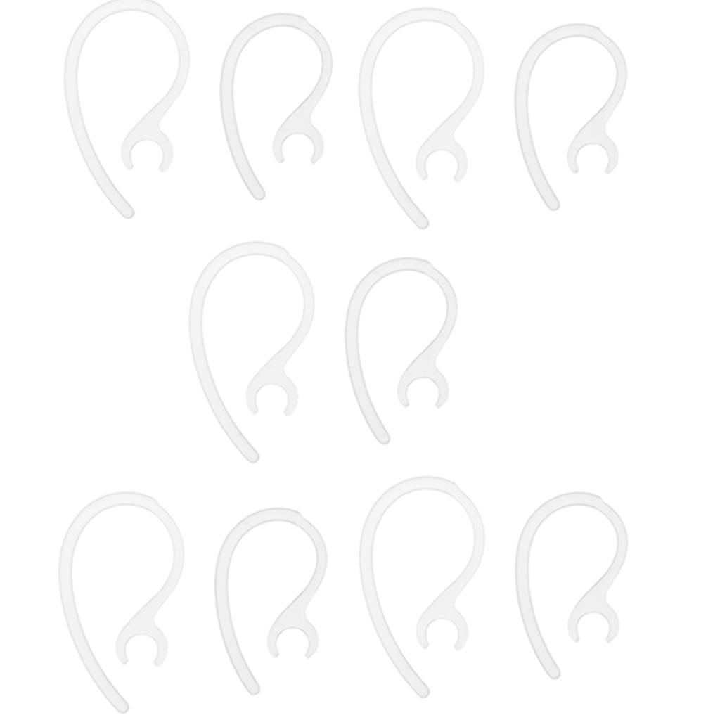 10 Pairs Replacement Earhook Ear Hook Loop Earloop Clip for Headset